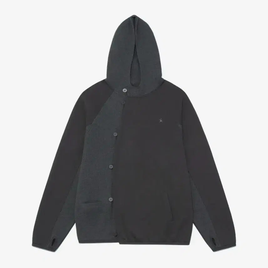 [BUNJANG] The Coldest Moment Waffle Hoodie Zip-Up / 더콜디스트모먼트 와플 후드집업
