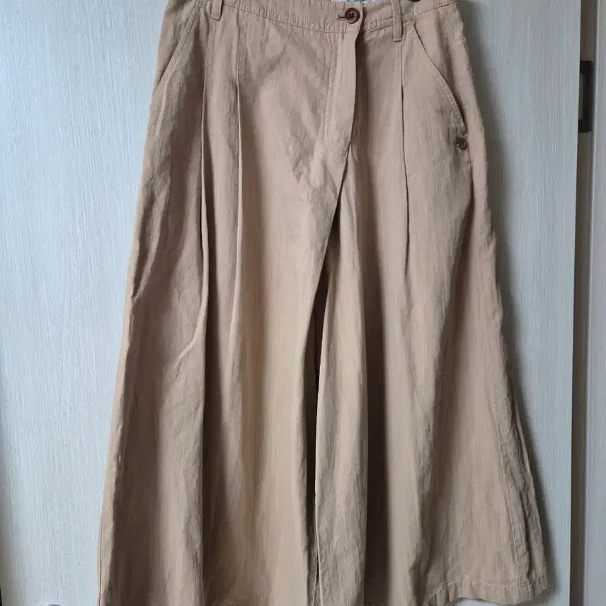 [BUNJANG] Thursday Island Linen Wide Pants / 써스데이아일랜드 린넨 와이드 팬츠 슬랙스 바지 S 썸머팬츠