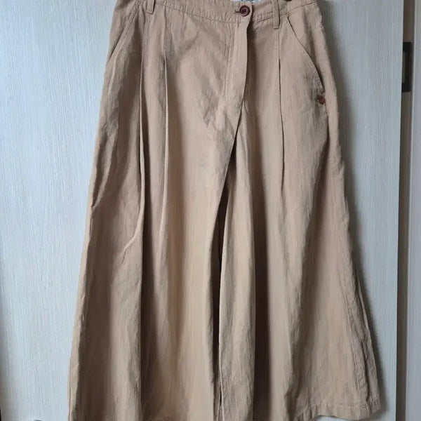 [BUNJANG] Thursday Island Linen Wide Pants / 써스데이아일랜드 린넨 와이드 팬츠 슬랙스 바지 S 썸머팬츠