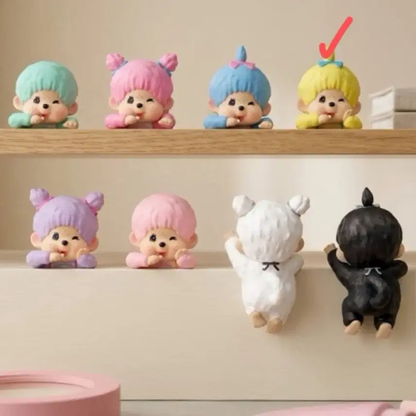 [BUNJANG] Monchhichi Colors Wink Hyper Yellow / 몬치치 컬러즈 윙크 히퍼
