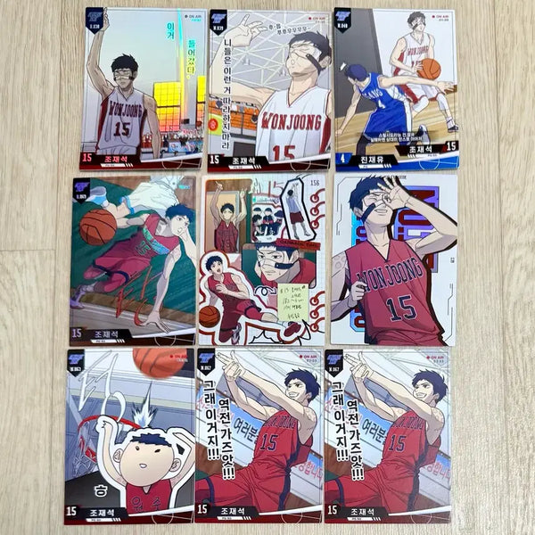 [BUNJANG] Gabita Garbage Time Joey Collection Card Highlight Pick Set / 갑타 가비지타임 조재석 콜렉팅카드 하이라이트픽 1쿼터 2쿼터 4쿼터 조재석 데코 태양샵 원중고