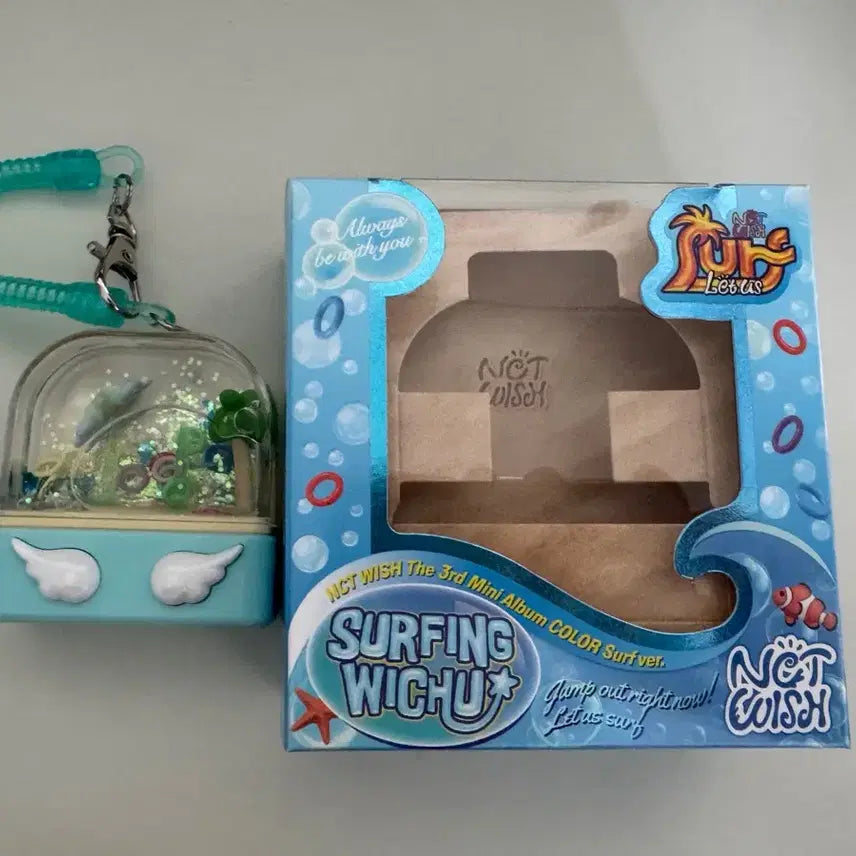 [BUNJANG] NCT WISH Si-on Surfing Witchu Keychain / NCT WISH 서핑 서프 위츄 키링