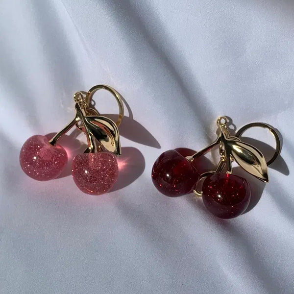 [BUNJANG] Cherry Keychain Red/Pink / 체리 키링 레드/핑크
