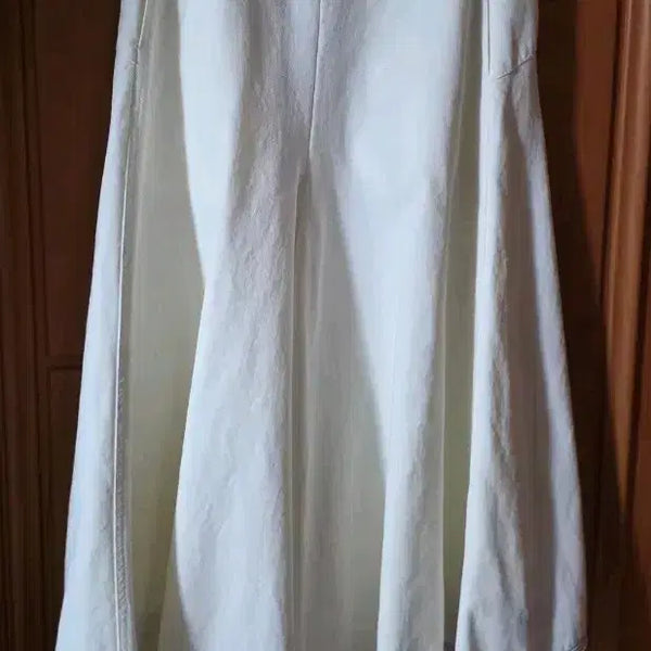 [BUNJANG] Time White Skirt Pants / 타임 화이트 바지스커트