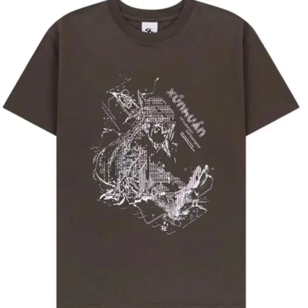 [BUNJANG] Sansan Gear Circulation T-Shirt / 산산기어 순환 티셔츠 브라눈