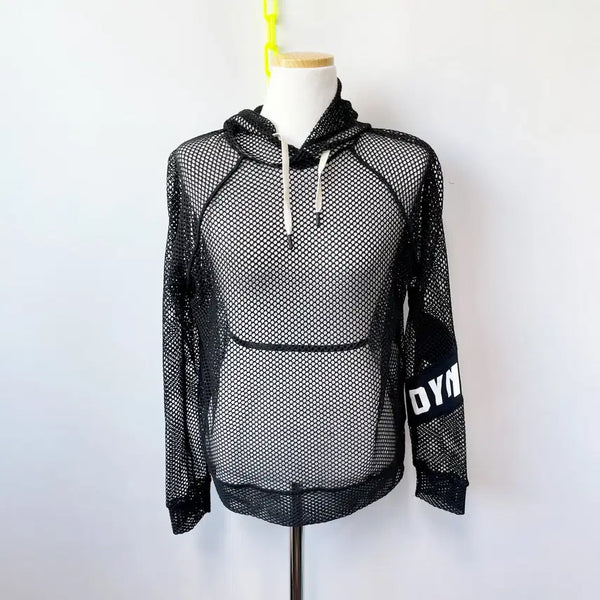 [BUNJANG] Dynafit Hooded Mesh T-Shirt L / 다이나핏 후드 그물티셔츠 S