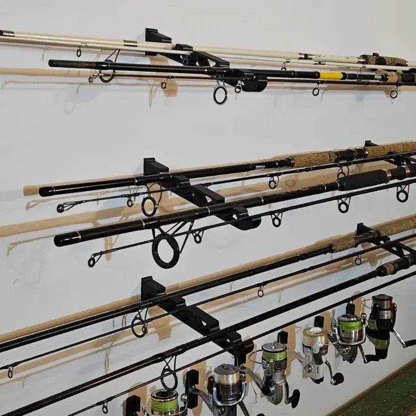 [BUNJANG] Fishing Rod Wall Mount Holder / 낚싯대 벽걸이 거치대