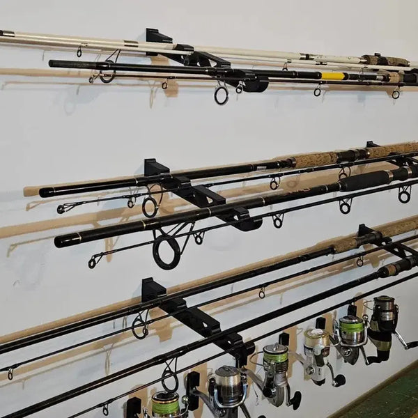 [BUNJANG] Fishing Rod Wall Mount Holder / 낚싯대 벽걸이 거치대