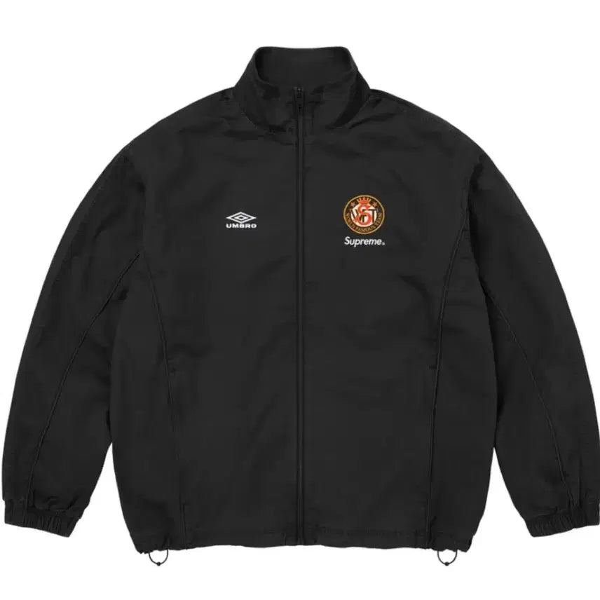 [BUNJANG] Supreme x Umbro Cotton Track Jacket Black S / 슈프림 x 엄브로 코튼 트랙 자켓 블랙 S