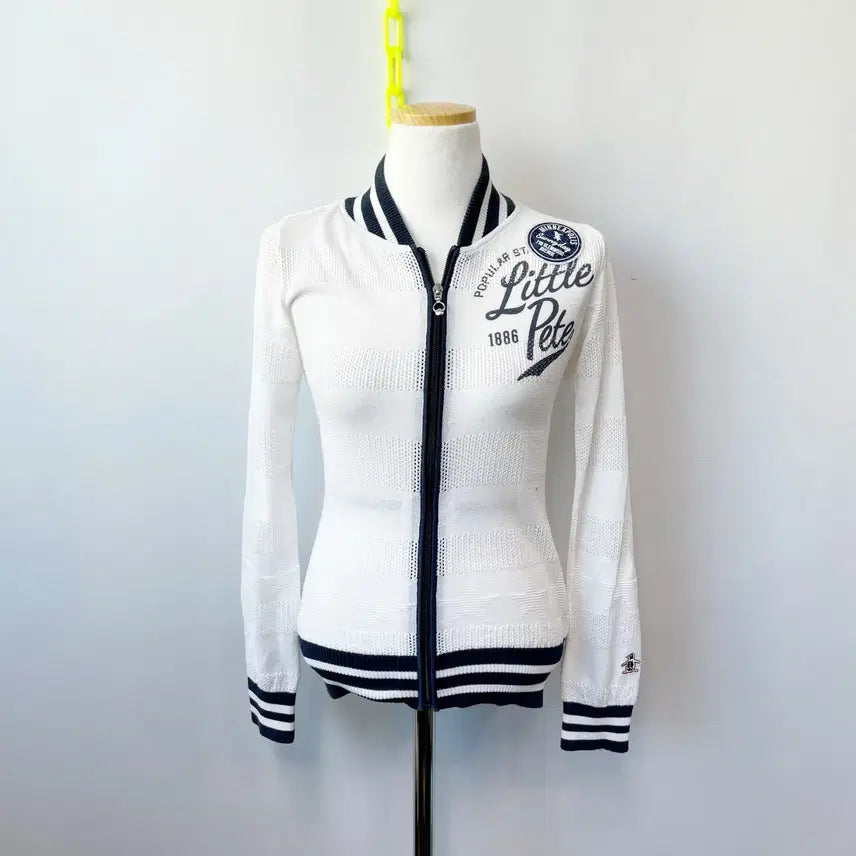 [BUNJANG] Munsingwear Women's Golf Mesh Zip-Up Size S / 먼싱웨어 여성골프 메쉬집업 S