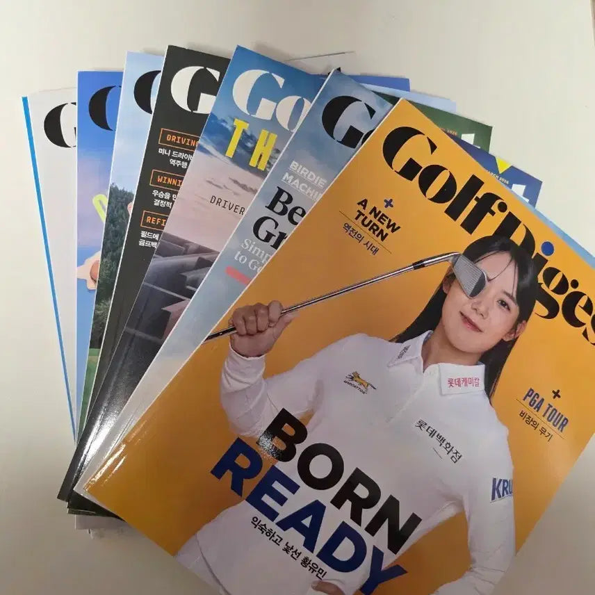 [BUNJANG] Golf Digest Magazine Bundle (January-August, 26 Years) / 골프다이제스트 잡지 26년묶음1~8월