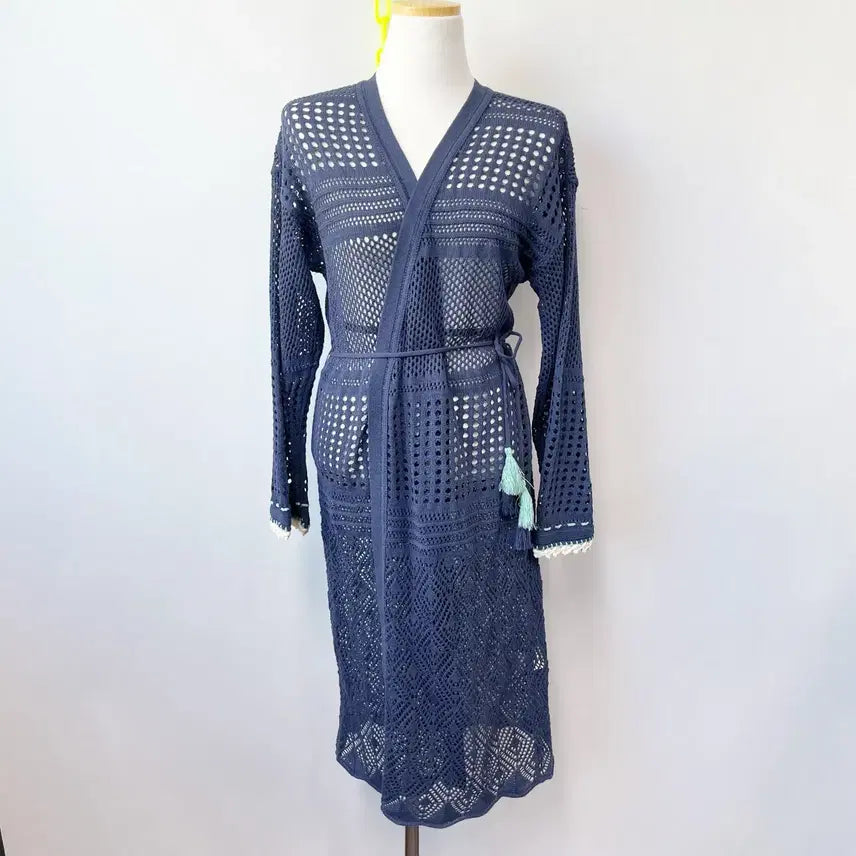 [BUNJANG] Thursday Island Crochet Point Scassi Cardigan / 써스데이아일랜드 코바늘 포인트 스카시가디건