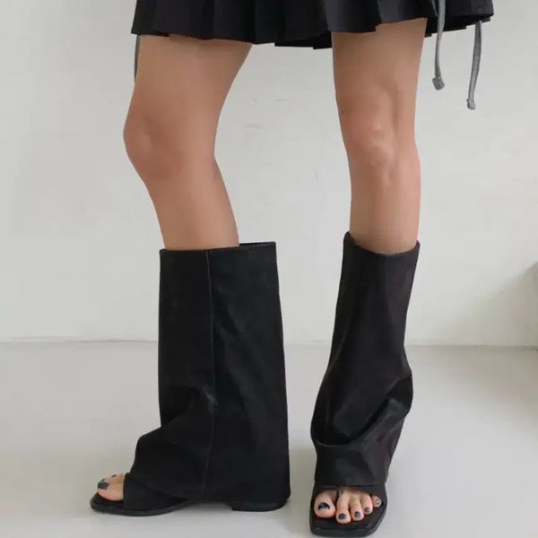 [BUNJANG] Flip-Flop Boots Size 235 / 쪼리부츠