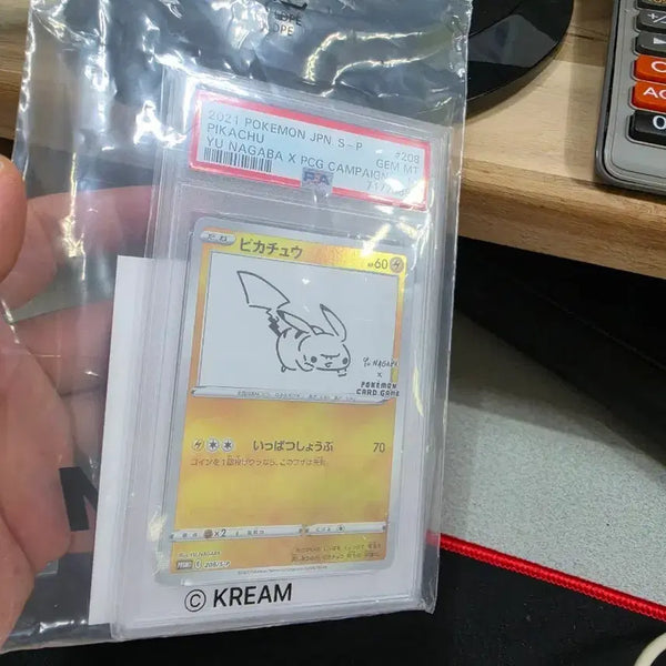 [BUNJANG] Yoonagava Pikachu PSA 10 Graded Card / 유나가바 피카츄 PSA10
