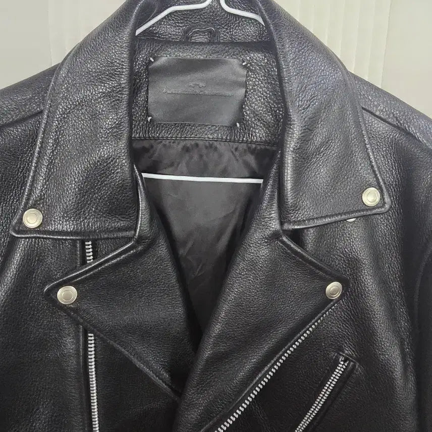 [BUNJANG] Vivastudio Genuine Leather Rider Jacket / 비바스튜디오 소가죽 라이더 자켓