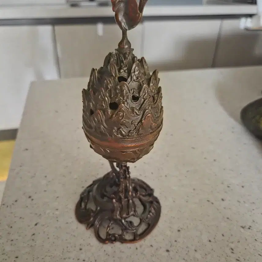 [BUNJANG] Baekje Gilt-bronze Incense Burner Replica / 백제 금동대향로 재현품 판매합니다