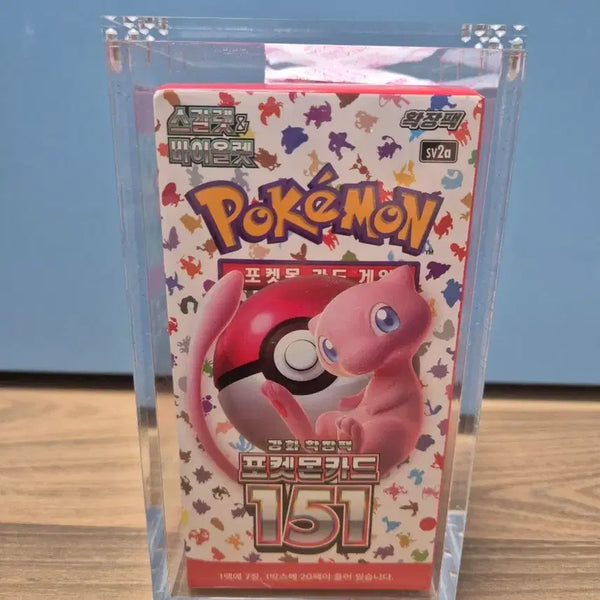 [BUNJANG] Pokemon Card 151 & Acrylic Case Set / 포켓몬카드 151&아크릴케이스 세트
