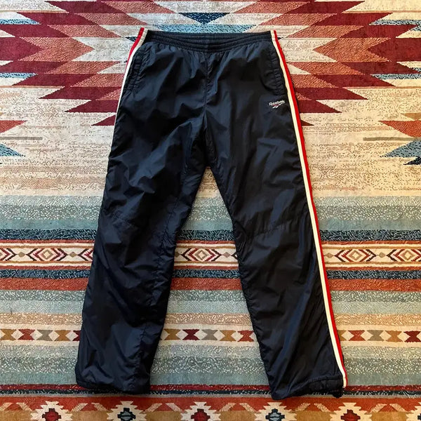 [BUNJANG] Reebok Sidelin Logo Jogger Track Pants Navy M/95 / 리복 사이드라인 로고 조거 트랙팬츠 [네이비] M/95