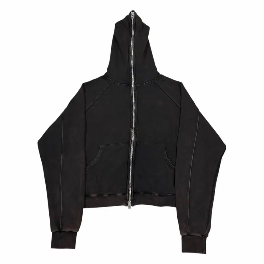 [BUNJANG] FROMWITH ARCHIVE F/W Washed Full Zip Hoodie 1 / 파프롬왓 파아카이브 파 워시드 풀집 후드집업 1