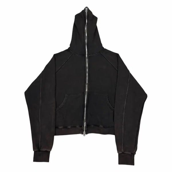 [BUNJANG] FROMWITH ARCHIVE F/W Washed Full Zip Hoodie 1 / 파프롬왓 파아카이브 파 워시드 풀집 후드집업 1
