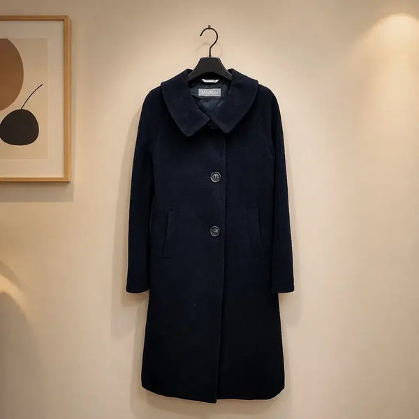 [BUNJANG] Max Mara Virgin Wool Long Coat IT 40 / 막스마라 Max Mara 버진울 롱코트 IT 40사이즈