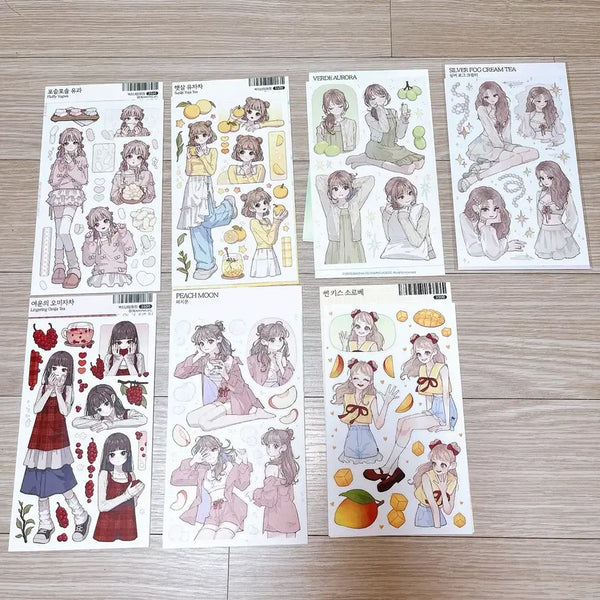 [BUNJANG] Bokchi Sticker Bundle / 원가이하) 복치 다꾸 스티커 일괄 처분