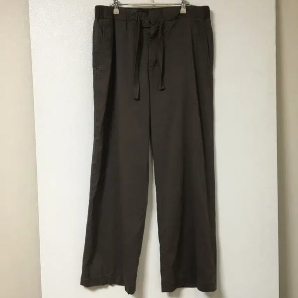 [BUNJANG] System Homme 24SS Wide Linen Pants Dark Brown / 24 SYSTEM 시스템 옴므 와이드 린넨 팬츠 78
