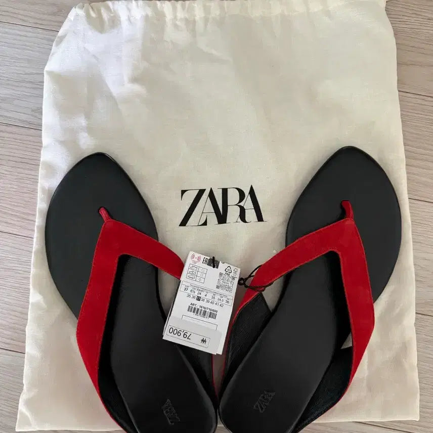 [BUNJANG] Zara Flip-Flops Size 37 / 자라 쪼리 37사이즈