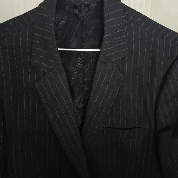 [BUNJANG] Giorgio Armani Striped Men's Jacket / 조르지오 아르마니 스트라이프 자켓