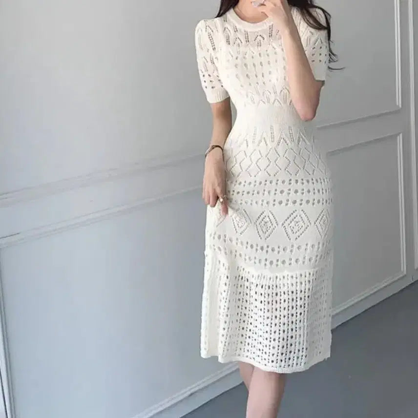 [BUNJANG] Basic Knit Punch Dress / 베이직 니트 원피스-S