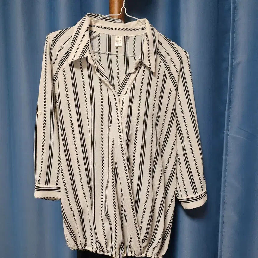 [BUNJANG] Maje Striped Blouse / 마쥬 줄무늬 블라우스