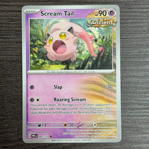 [BUNJANG] Pokemon Card Scream Tail SV: Prismatic Evolutions (PRE) / 포켓몬카드 북미 우렁찬꼬리 판매 3-E9