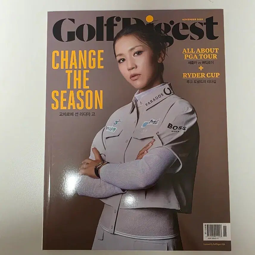[BUNJANG] Golf Digest November 2025 Issue / 골프다이제스트 25년11월호잡지