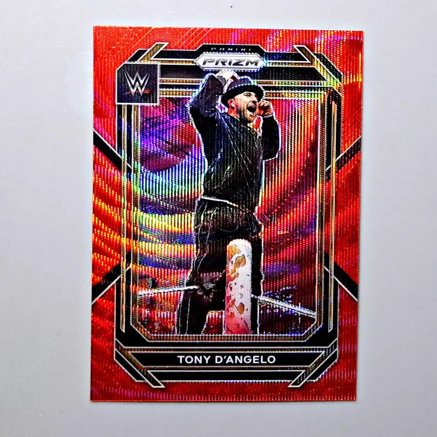 [BUNJANG] Tony D'Angelo 2023 Panini Prizm NXT Red Wave Trading Card / WWE 토니 디안젤로 레드웨이브 프리즘 NXT 2023 파니니 프리즘