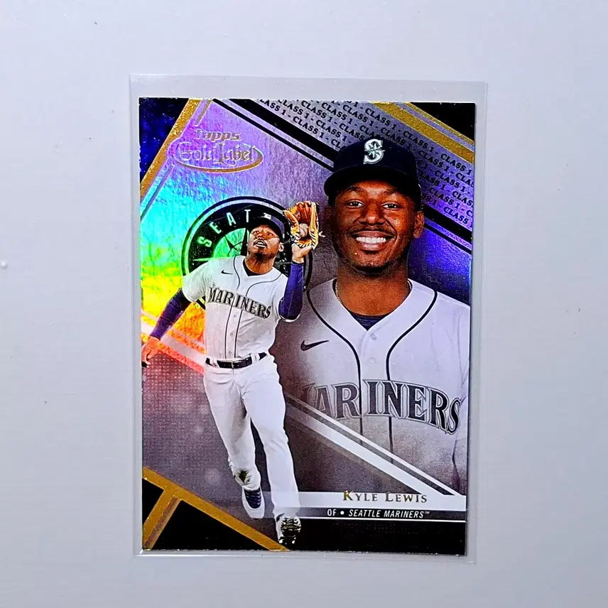 [BUNJANG] MLB Kyle Lewis Topps Gold Label 2021 Seattle Mariners / MLB 카일 루이스 탑스 골드라벨 2021 시애틀