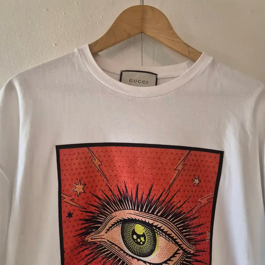 [BUNJANG] Amore 25 Cotton Blend T-shirt - White / 구 남성 아모르25 반팔티셔츠