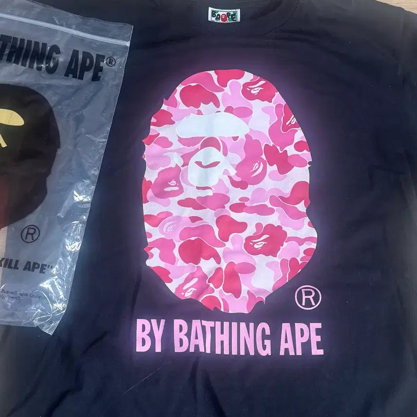 [BUNJANG] BAPE Camo Short Sleeve T-Shirt / 베이프 카모 반팔