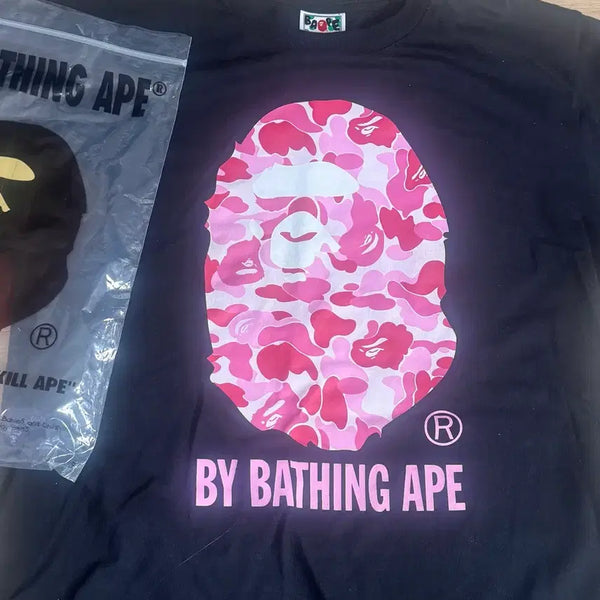 [BUNJANG] BAPE Camo Short Sleeve T-Shirt / 베이프 카모 반팔