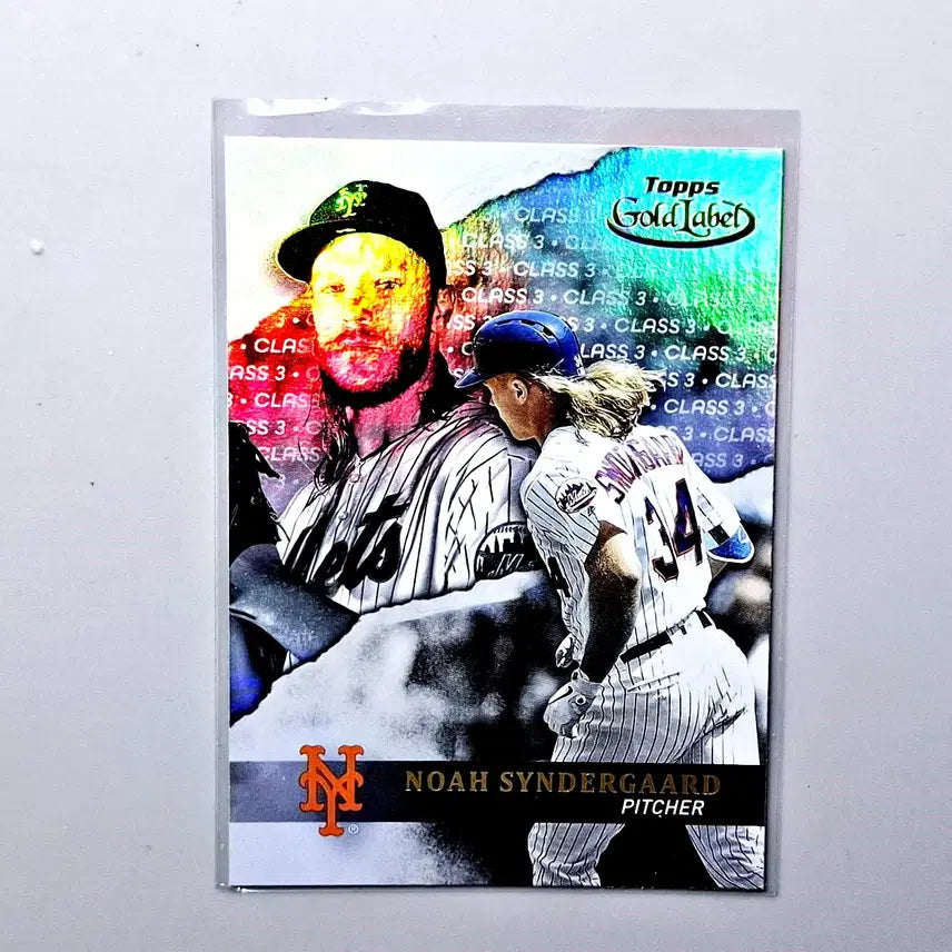 [BUNJANG] MLB Noah Syndergaard Topps Gold Label 2020 New York Mets / MLB 노아 신더가드 탑스 골드라벨 2020 뉴욕메츠