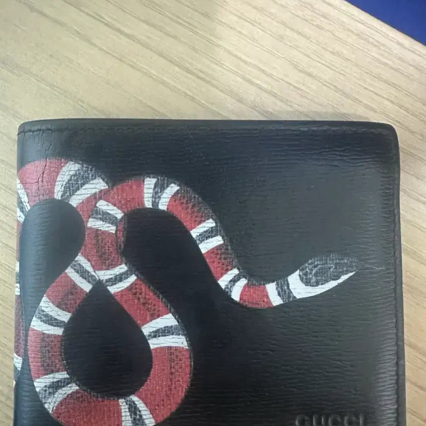 [BUNJANG] Gucci Kingsnake Bifold Wallet / 구찌 킹스네이크 반지갑