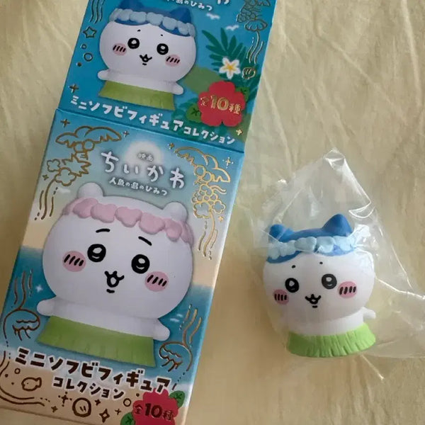 [BUNJANG] Chiikawa Mermaid Island Sofubi Hachiwari / 치이카와 인어섬 소프비 하치와레