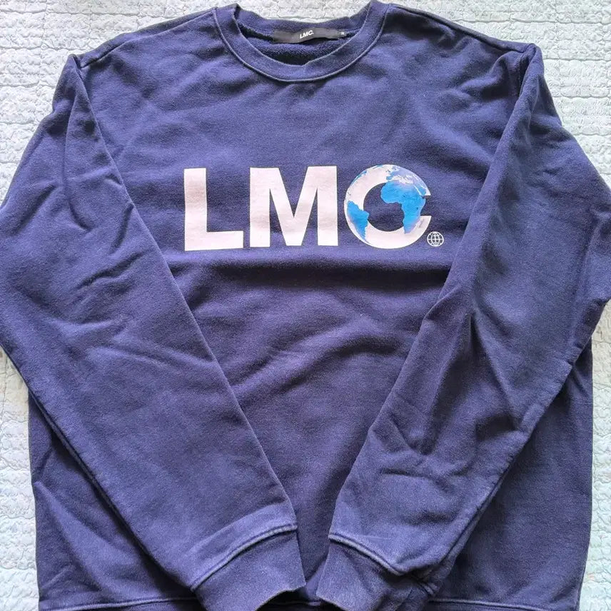 [BUNJANG] LMC Logo Sweatshirt Navy / LMC맨투맨