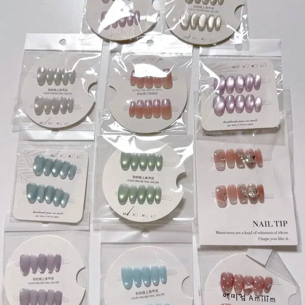 [BUNJANG] Magnetic Nail Tips Set (30 pcs) / 자석 네일팁 판매 (총 30개)