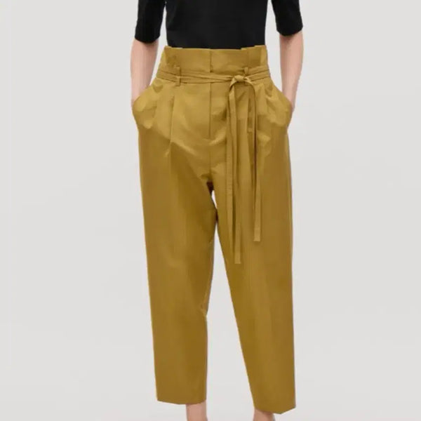 [BUNJANG] COS Belted Slacks / COS 코스 벨티드 슬랙스
