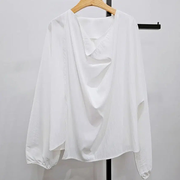 [BUNJANG] Button-Front Blouse / 새제품 블라우스