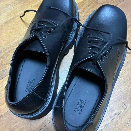 [BUNJANG] Zara Derby Shoes - Black - Size 275 / 자라 더비슈즈 새상품