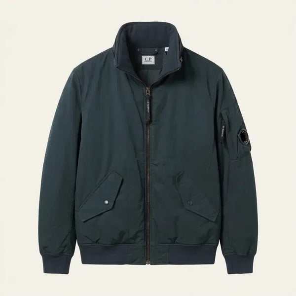 [BUNJANG] CP Company Lens Goggle Bomber Jacket Navy / CP컴퍼니 렌즈와펜 봄버 패딩 자켓 네이비 (105)