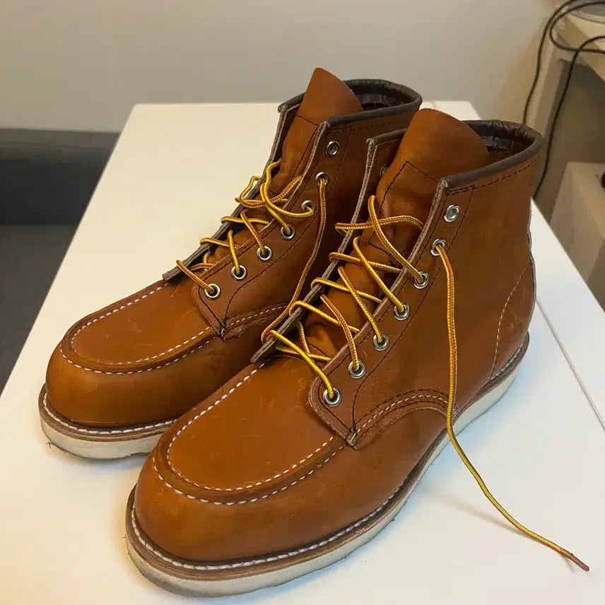 [BUNJANG] Red Wing Moc Toe 875 Oro-legacy Leather Boots Size 265 / 레드윙 목토 875 오로레거시 265 E