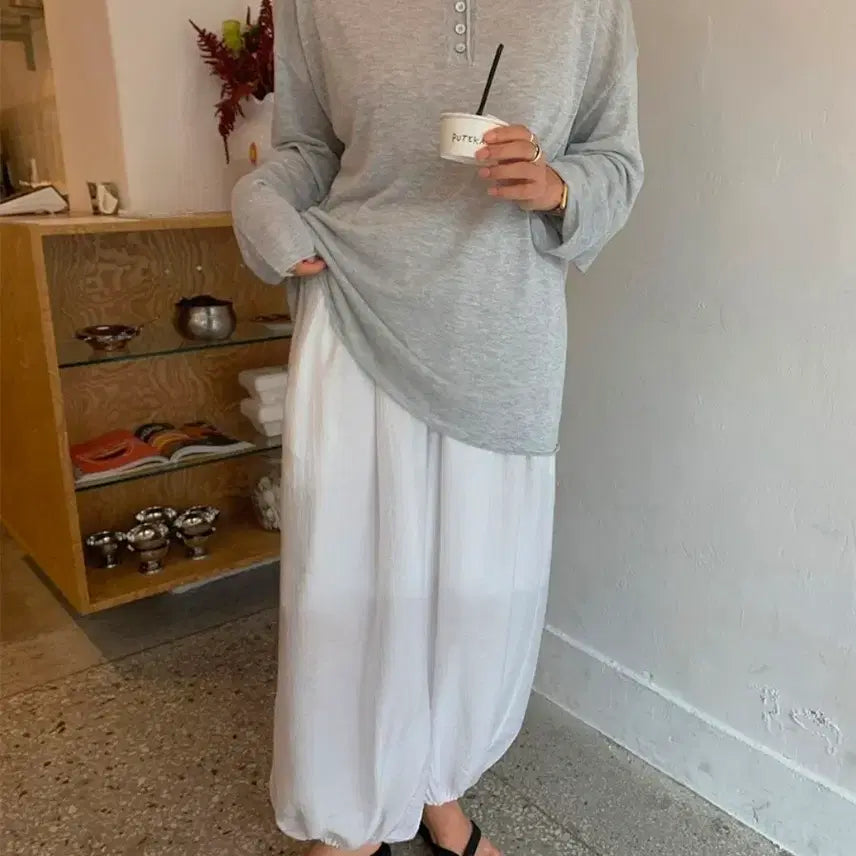 [BUNJANG] YourMemo Mog Summer Knit (Brown) / 유어메모 모그 썸머니트(브라운/새옷)