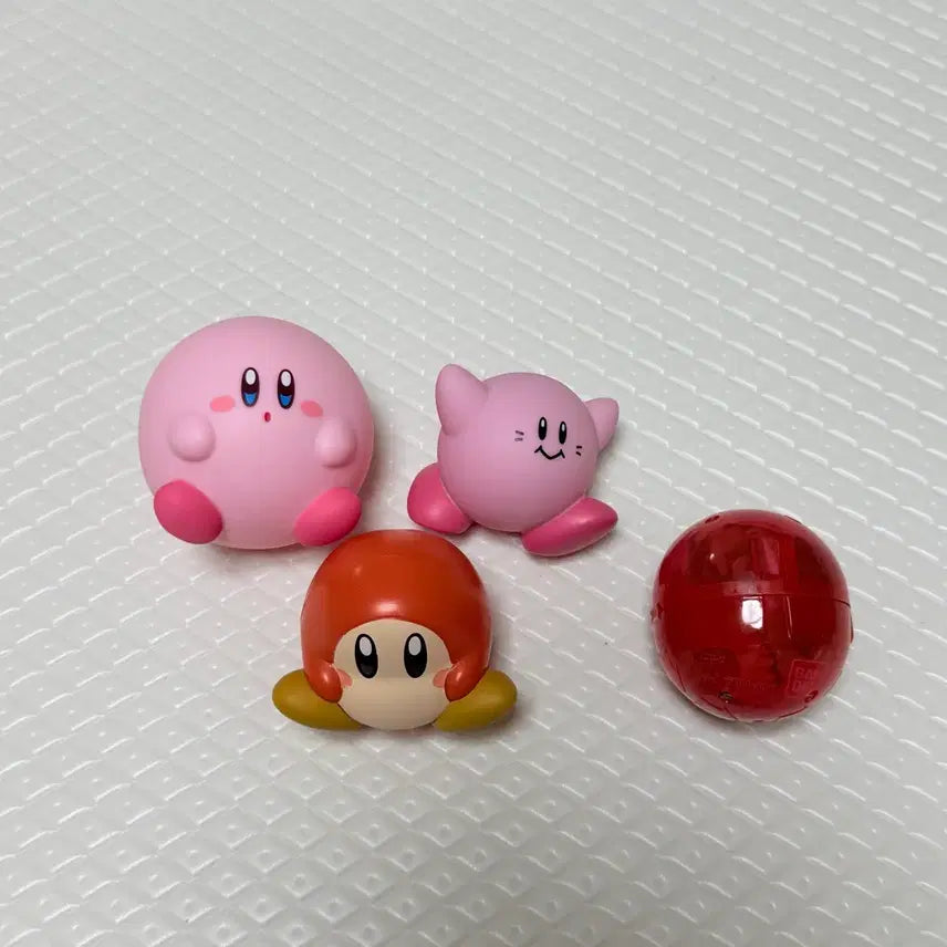 [BUNJANG] Kirby Soft Vinyl Figure & Waddle Dee Tumbler / 커비 소프비 피규어 ,웨이들디 오뚝이
